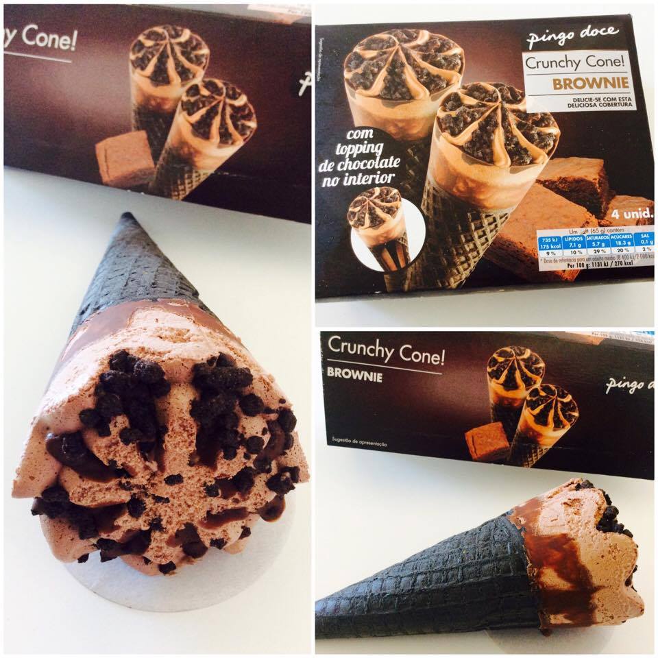 Review: Gelado Crunchy Cone! Brownie – Pingo Doce