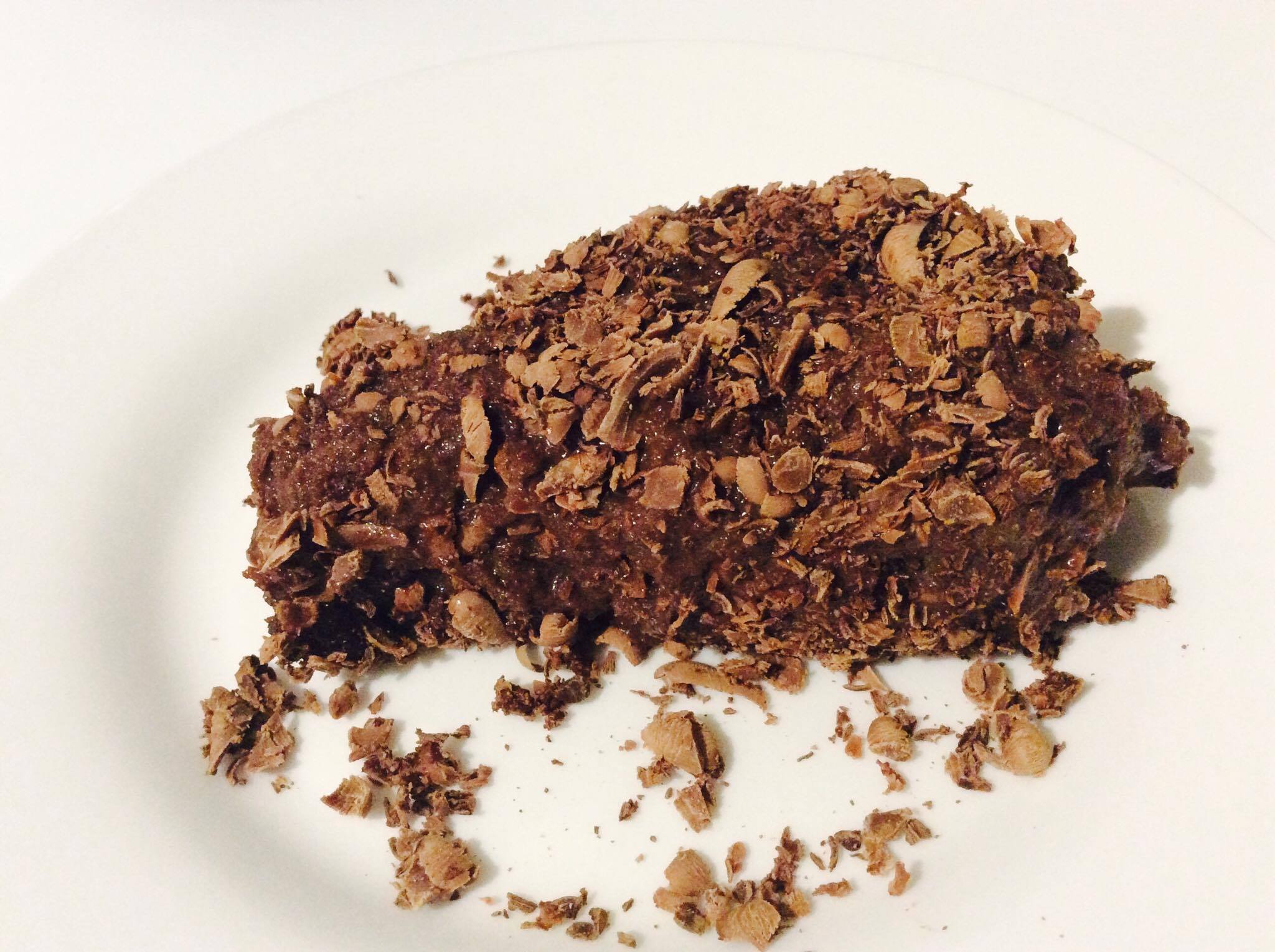 Bolo gelado de chocolate