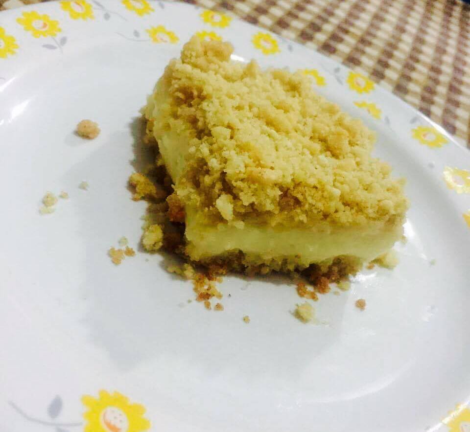 Torta cremosa crocante