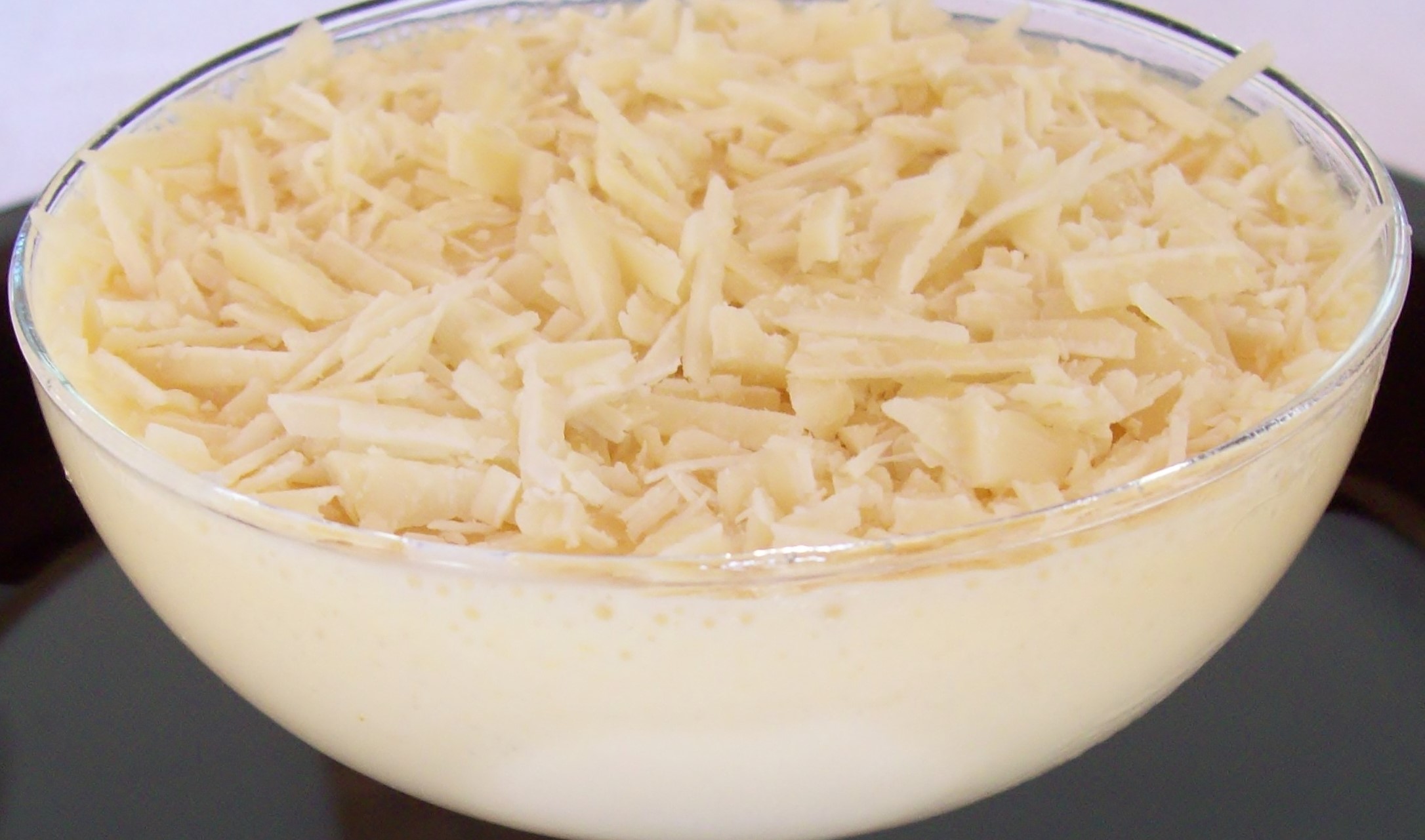 Mousse de leite ninho