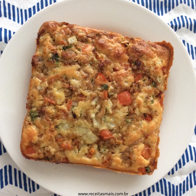 Torta de atum prática